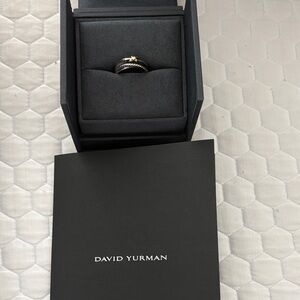 David Yurman Gold and Silver Ring